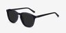 Acapulco Striped AcetateSunglass Frames from EyeBuyDirect, Angle View