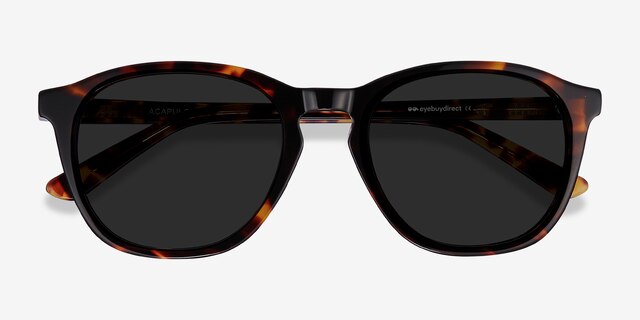 Acapulco Tortoise AcetateSunglass Frames from EyeBuyDirect, Closed View