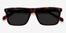 Cantina Écailles AcétateSoleil de Lunette de vue d'EyeBuyDirect, Vue Rapprochée