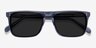 Cantina Blue AcetateSunglass Frames from EyeBuyDirect, Closed View