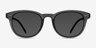 Hidden Gray PlasticSunglass Frames from EyeBuyDirect, Front View