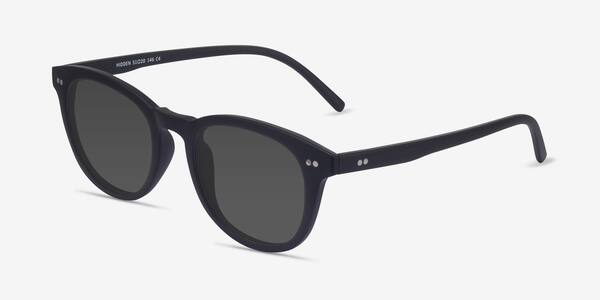 Black Hidden -  Plastic Sunglasses