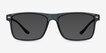 Cortez Gray PlasticSunglass Frames from EyeBuyDirect, Front View