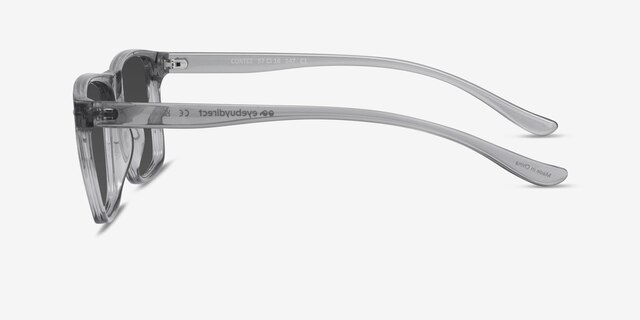 Cortez Gray PlasticSunglass Frames from EyeBuyDirect, Side View