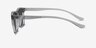 Cortez Gray PlasticSunglass Frames from EyeBuyDirect, Side View