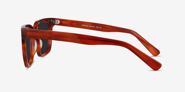 Riddle Écailles AcétateSoleil de Lunette de vue d'EyeBuyDirect, Vue de Côté