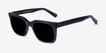 Riddle Blue Striped AcetateSunglass Frames from EyeBuyDirect, Angle View