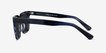 Riddle Blue Striped AcetateSunglass Frames from EyeBuyDirect, Side View