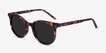 Hideout Tortoise AcetateSunglass Frames from EyeBuyDirect, Angle View