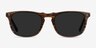 Wave Striped AcetateSunglass Frames from EyeBuyDirect, Front View