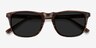 Wave Striped AcetateSunglass Frames from EyeBuyDirect, Closed View