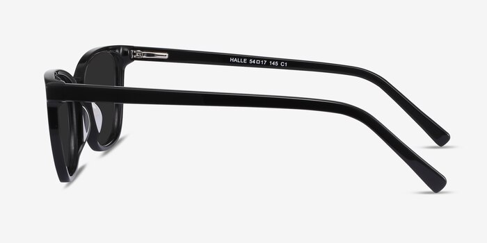 Halle Black Acetate Sunglass Frames from EyeBuyDirect