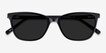 Halle Black AcetateSunglass Frames from EyeBuyDirect, Closed View