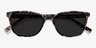 Halle Écailles AcétateSoleil de Lunette de vue d'EyeBuyDirect, Vue Rapprochée
