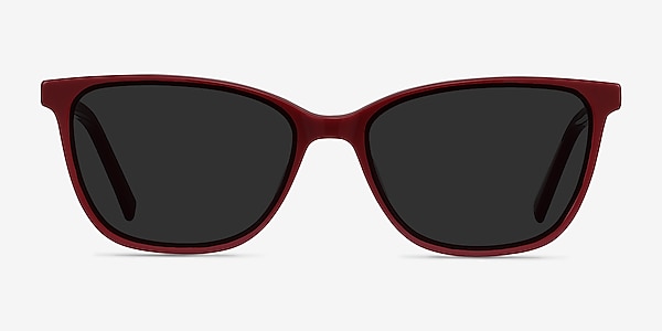 Halle Red Acetate Sunglass Frames