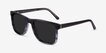 Kudos Gray AcetateSunglass Frames from EyeBuyDirect, Angle View