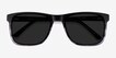 Kudos Gray AcetateSunglass Frames from EyeBuyDirect, Closed View