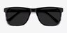Kudos Gris AcétateSoleil de Lunette de vue d'EyeBuyDirect, Vue Rapprochée