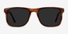 Kudos Brown AcetateSunglass Frames from EyeBuyDirect, Front View