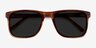 Kudos Brown AcetateSunglass Frames from EyeBuyDirect, Closed View