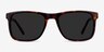 Kudos Tortoise AcetateSunglass Frames from EyeBuyDirect, Front View