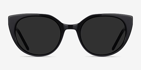 Sun Rhyme Black Acetate Sunglass Frames