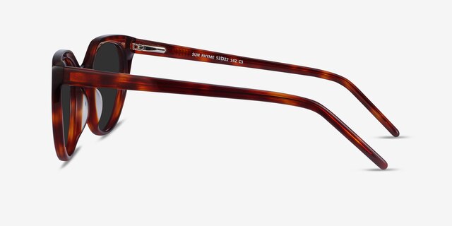 Sun Rhyme Tortoise AcetateSunglass Frames from EyeBuyDirect, Side View