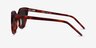 Sun Rhyme Tortoise AcetateSunglass Frames from EyeBuyDirect, Side View