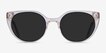 Sun Rhyme Champagne AcetateSunglass Frames from EyeBuyDirect, Front View