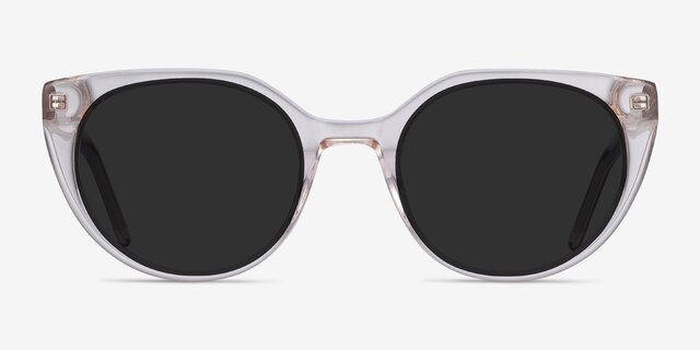 Sun Rhyme Champagne AcetateSunglass Frames from EyeBuyDirect, Front View