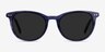 Rhythm Blue AcetateSunglass Frames from EyeBuyDirect, Front View