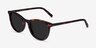 Rhythm Tortoise AcetateSunglass Frames from EyeBuyDirect, Angle View