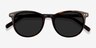 Rhythm Tortoise AcetateSunglass Frames from EyeBuyDirect, Closed View