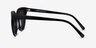Cherish Black AcetateSunglass Frames from EyeBuyDirect, Side View