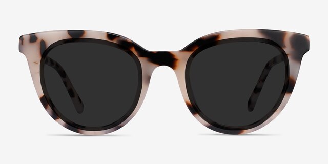 Cherish Ivory Tortoise AcetateSunglass Frames from EyeBuyDirect, Front View