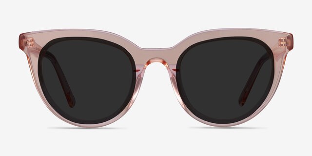 Cherish Champagne AcetateSunglass Frames from EyeBuyDirect, Front View