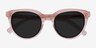 Cherish Champagne AcetateSunglass Frames from EyeBuyDirect, Closed View