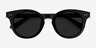 Seine Tortoise AcetateSunglass Frames from EyeBuyDirect, Closed View