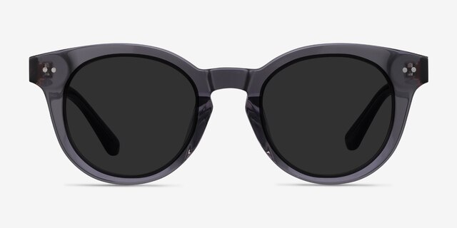 Seine Gray AcetateSunglass Frames from EyeBuyDirect, Front View