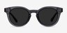 Seine Gray AcetateSunglass Frames from EyeBuyDirect, Front View