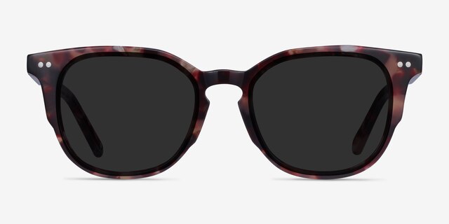 Emilie Floral AcetateSunglass Frames from EyeBuyDirect, Front View