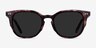 Emilie Floral AcetateSunglass Frames from EyeBuyDirect, Front View