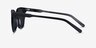 Emilie Black AcetateSunglass Frames from EyeBuyDirect, Side View
