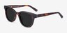 Sun Lighthouse Tortoise AcetateSunglass Frames from EyeBuyDirect, Angle View