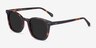 Soleil Écailles AcétateSoleil de Lunette de vue d'EyeBuyDirect, Vue d'Angle