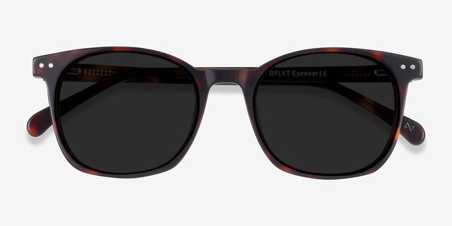 Soleil Écailles AcétateSoleil de Lunette de vue d'EyeBuyDirect, Vue Rapprochée