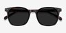 Soleil Tortoise Green AcetateSunglass Frames from EyeBuyDirect, Closed View