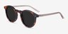 Luminance Écailles AcétateSoleil de Lunette de vue d'EyeBuyDirect, Vue d'Angle