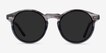 Luminance Striped AcetateSunglass Frames from EyeBuyDirect, Front View
