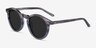 Luminance Striped AcetateSunglass Frames from EyeBuyDirect, Angle View